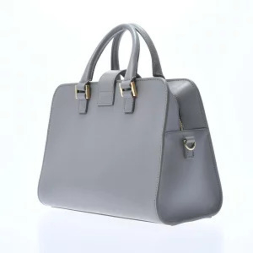 Saint Laurent Baby Cabas bag gray calfskin handbag - Picture 2 of 9